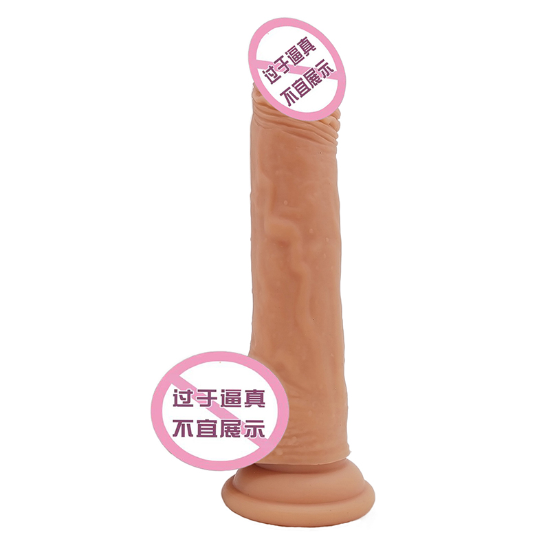 815 Sexig vuxen butik grossistpris Big size Sex Dildo Novel Toys Soft Silicone THROSTING Dildos For Women in Female Masturbator