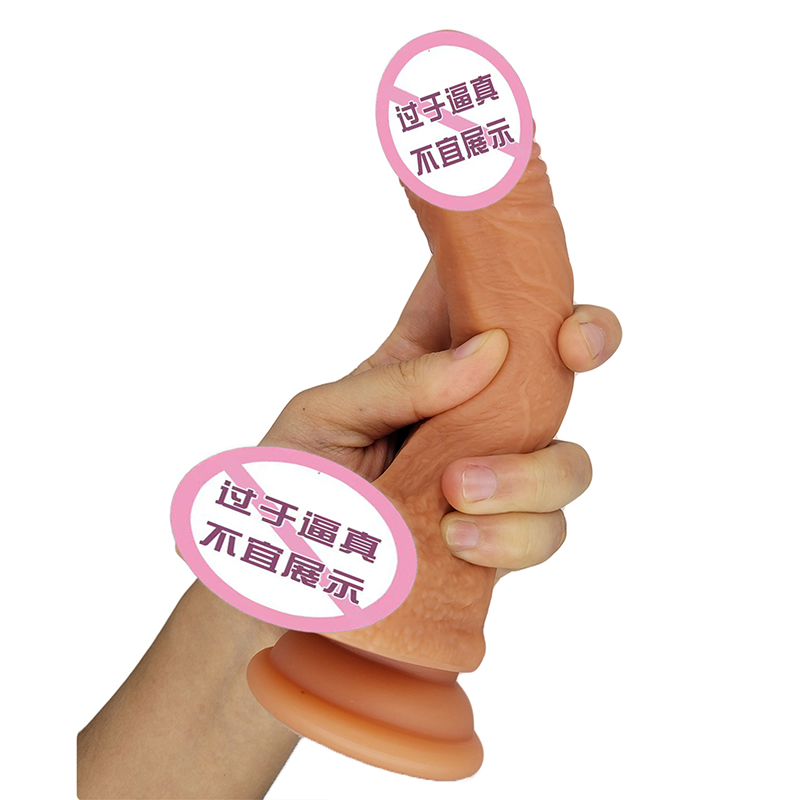 813 Sexig vuxen butik grossistpris Big size Sex Dildo Novel Toys Soft Silicone THROSTING DILDOS FÖR KVINNOR I KVINNA Masturbator