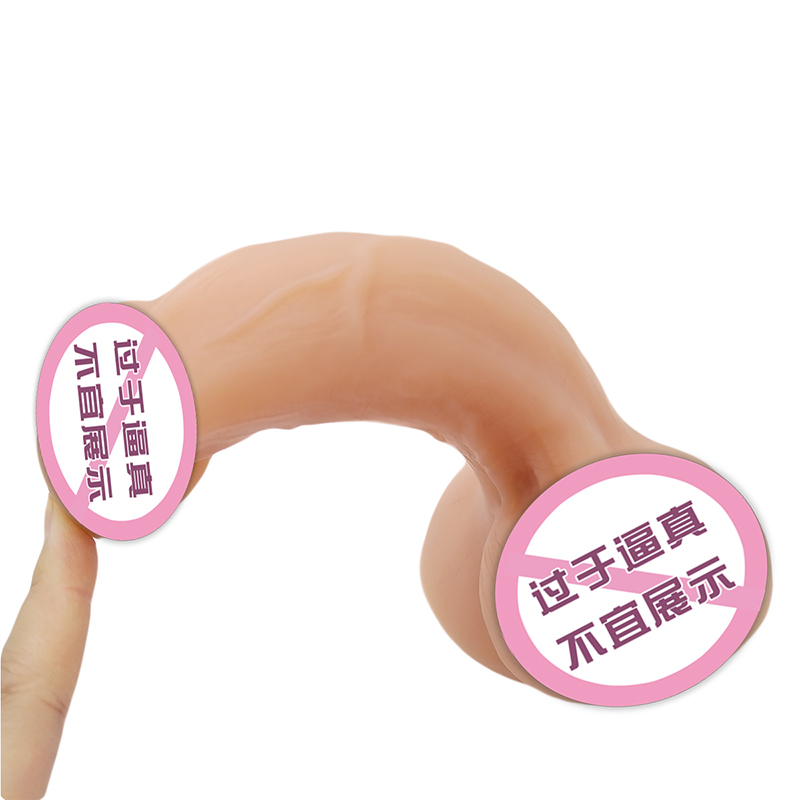 901 Super Suction Cup Kvinnlig onani Dildos kiseldildos realistiska mjuka enorma sexleksaker svart penis realistiska stora dildos för kvinnor