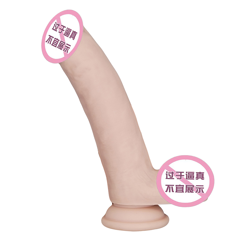 804 Penisförstoring Teleskopisk tryckning Penis Dog enorm anal dildo sexleksak Big Long Realistisk dildo för kvinnor